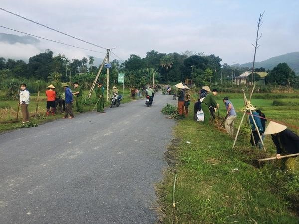 Sôi nổi phong trào XD NTM thực hiện kế hoạch 18 ngày cao điểm.